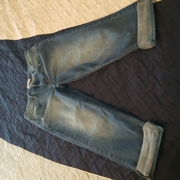 crafted by lee Denim - Crafted by Lee straight leg crop pants